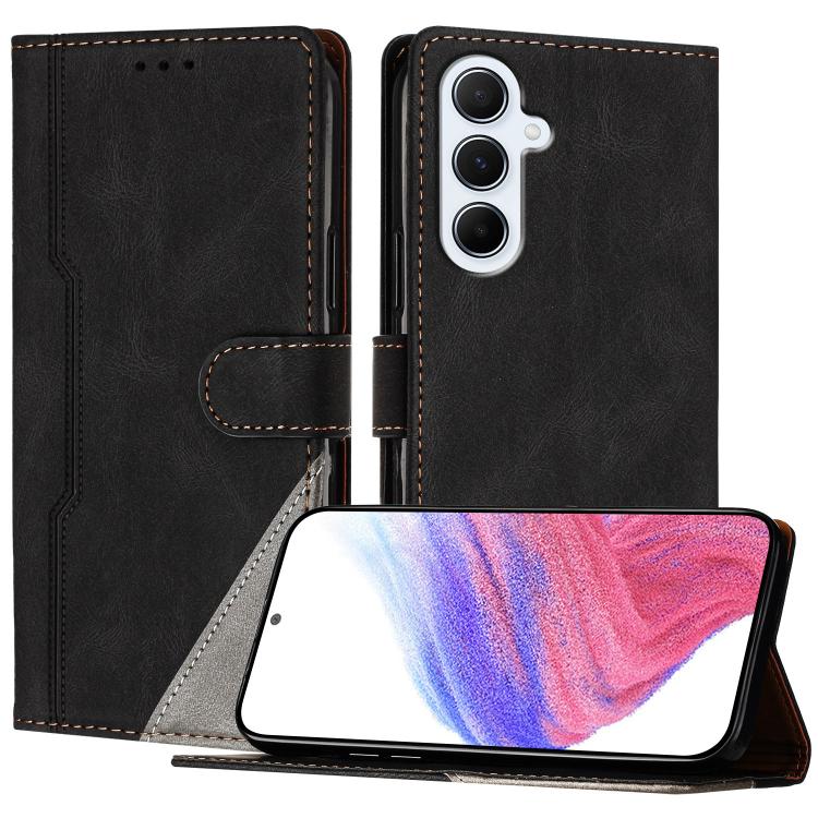 Custodia per telefono in ecopelle con fibbia in tinta, For Galaxy M36 5G, For Galaxy M56 5G, For Galaxy M35, For Galaxy M55