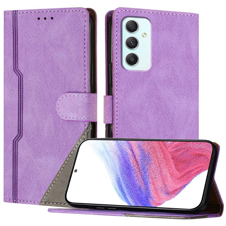 Custodia per telefono in ecopelle con fibbia in tinta, For Galaxy A55 5G, For Galaxy A35 5G, For Galaxy A05, For Galaxy A05s