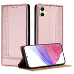 Custodia per telefono in ecopelle vegana antigraffio con design a cuciture., For Galaxy A35 5G, For Galaxy A05, For Galaxy A05s