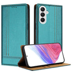 Custodia per telefono in ecopelle vegana antigraffio con design a cuciture., For Galaxy A25 5G, For Galaxy A24 4G, For Galaxy A34 5G