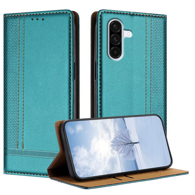 Custodia per telefono in ecopelle vegana antigraffio con design a cuciture., For Galaxy A57 5G, For Galaxy A37 5G, For Galaxy A27 5G