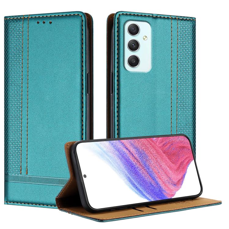 Custodia per telefono in ecopelle vegana antigraffio con design a cuciture., For Galaxy A35 5G, For Galaxy A05, For Galaxy A05s