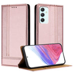 Custodia per telefono in ecopelle vegana antigraffio con design a cuciture., For Galaxy A35 5G, For Galaxy A05, For Galaxy A05s