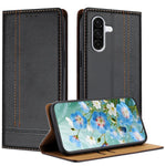 Custodia per telefono in ecopelle vegana antigraffio con design a cuciture., For Galaxy A57 5G, For Galaxy A37 5G, For Galaxy A27 5G