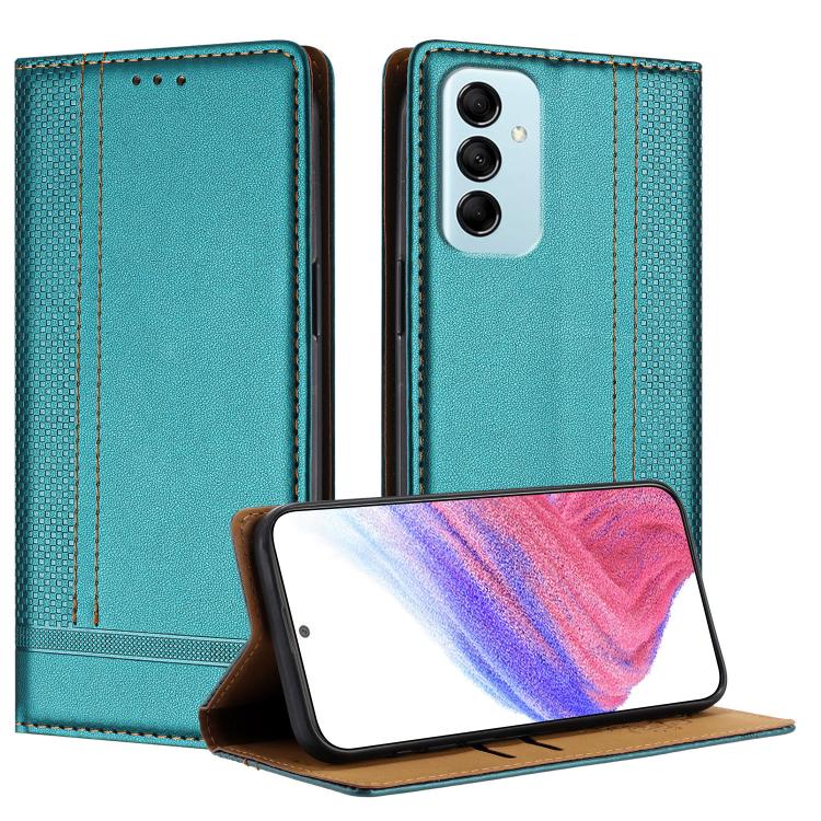 Custodia per telefono in ecopelle vegana antigraffio con design a cuciture., For Galaxy M14