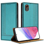 Custodia per telefono in ecopelle vegana antigraffio con design a cuciture., For Galaxy Xcover7, For Galaxy M34 5G, For Galaxy M54