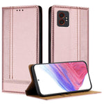 Custodia per telefono in ecopelle vegana antigraffio con design a cuciture., For Galaxy Xcover7 Pro, For Galaxy M55, For Galaxy M15