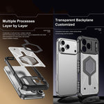 Custodia magnetica per telefono in PC TPU della serie UAD di quarta generazione., For iPhone 17 Pro Max, For iPhone 17 Pro, For iPhone 17, For iPhone 16 Pro Max, For iPhone 16 Pro, For iPhone 16 Plus, For iPhone 16, For iPhone 15 Pro Max