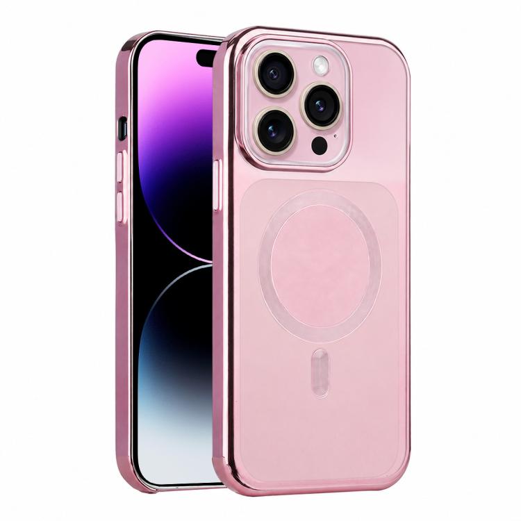 Custodia magnetica antiurto per telefono Flowing Gold Phantom, For iPhone 15, For iPhone 14, For iPhone 14 Pro, For iPhone 14 Pro Max