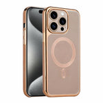 Custodia magnetica antiurto per telefono Flowing Gold Phantom, For iPhone 16 Pro, For iPhone 16, For iPhone 15 Pro Max, For iPhone 15 Pro