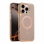 Custodia magnetica antiurto per telefono Flowing Gold Phantom, For iPhone 17 Pro Max, For iPhone 17 Pro, For iPhone 17, For iPhone 16 Pro Max