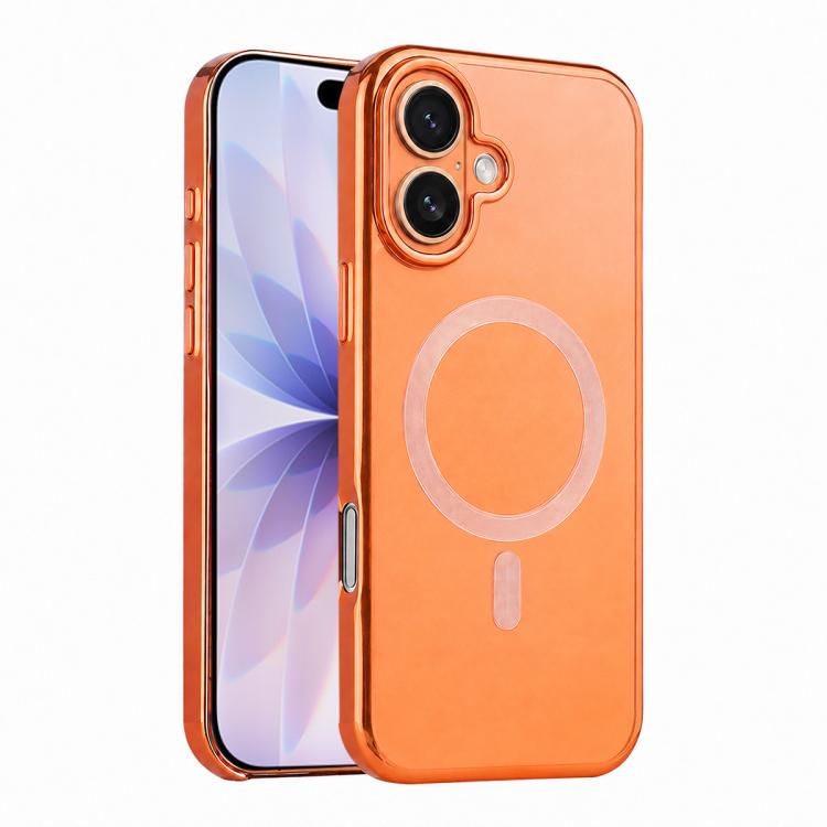 Custodia magnetica antiurto per telefono Flowing Gold Phantom, For iPhone 17 Pro Max, For iPhone 17 Pro, For iPhone 17, For iPhone 16 Pro Max