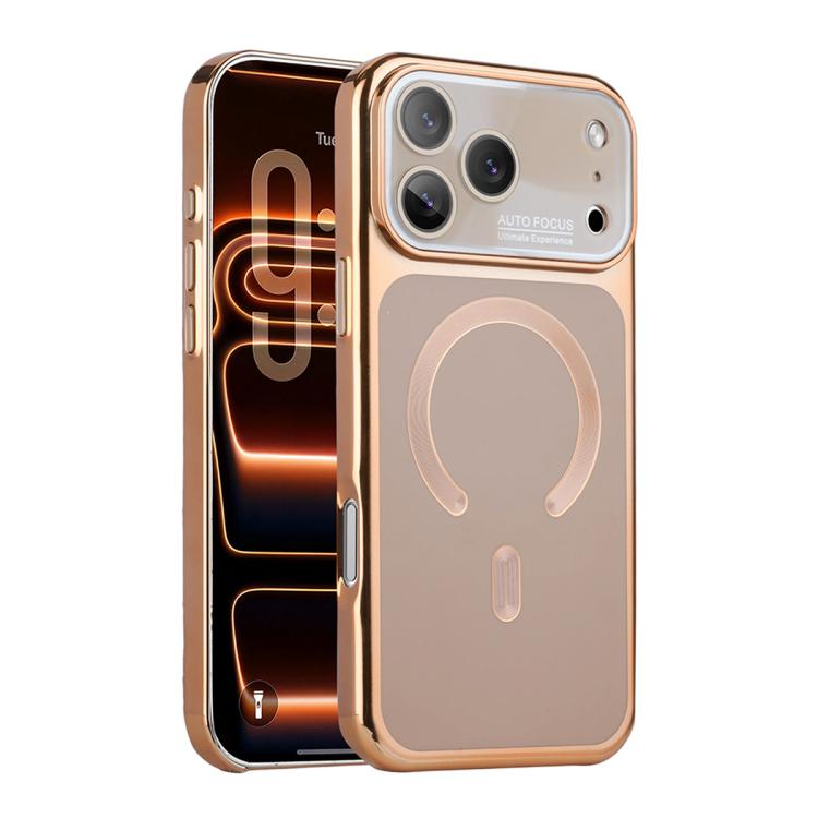 Custodia magnetica antiurto per telefono Flowing Gold Phantom, For iPhone 17 Pro Max, For iPhone 17 Pro, For iPhone 17, For iPhone 16 Pro Max