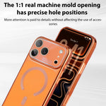 Custodia magnetica antiurto per telefono Flowing Gold Phantom, For iPhone 13 Pro Max, For iPhone 13 Pro, For iPhone 13