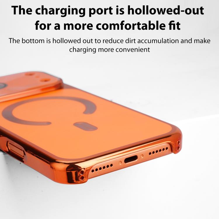 Custodia magnetica antiurto per telefono Flowing Gold Phantom, For iPhone 16 Pro, For iPhone 16, For iPhone 15 Pro Max, For iPhone 15 Pro