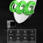 Stazione di ricarica LUOWEI LW-U1 Raptor da 140 W con 8 porte USB e Type-C e ricarica wireless., US Plug, EU Plug