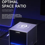 Stazione di ricarica LUOWEI LW-U1 Raptor da 140 W con 8 porte USB e Type-C e ricarica wireless., US Plug, EU Plug
