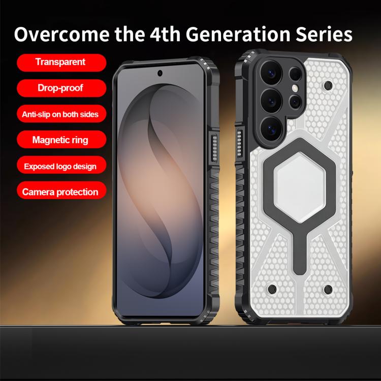 Custodia magnetica per telefono in PC TPU della serie UAD di quarta generazione., For Galaxy S26+ 5G, For Galaxy S26 Ultra 5G, For Galaxy S26 5G, For Galaxy S25 FE 5G, For Galaxy S25 Ultra 5G, For Galaxy S24 FE 5G, For Galaxy S24 Ultra 5G              ...
