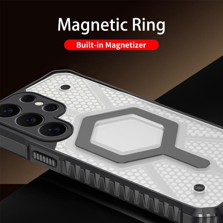 Custodia magnetica per telefono in PC TPU della serie UAD di quarta generazione., For Galaxy S26+ 5G, For Galaxy S26 Ultra 5G, For Galaxy S26 5G, For Galaxy S25 FE 5G, For Galaxy S25 Ultra 5G, For Galaxy S24 FE 5G, For Galaxy S24 Ultra 5G              ...