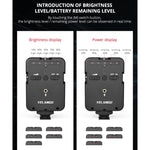 YELANGU LED02 Luce LED per Microfono e Riprese