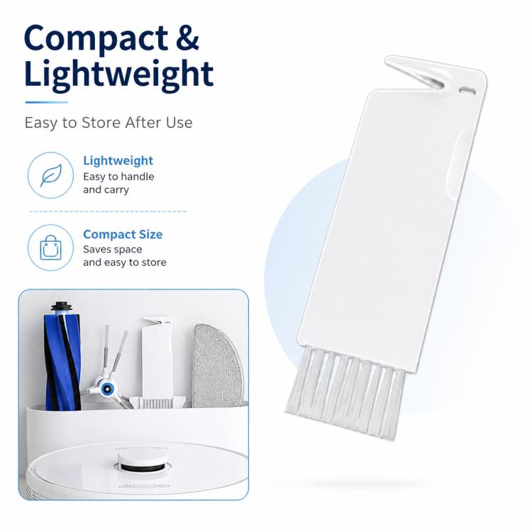 Robot aspirapolvere con strumento di pulizia universale, White Cleaning Brush, For Dyson Screwdriver, Black Phillips Screwdriver, Cleaning Brush, White Brush, Black Brush, Blue Brush