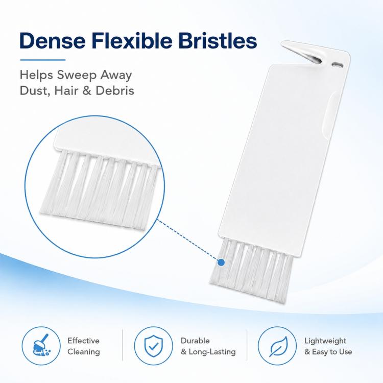 Robot aspirapolvere con strumento di pulizia universale, White Cleaning Brush, For Dyson Screwdriver, Black Phillips Screwdriver, Cleaning Brush, White Brush, Black Brush, Blue Brush