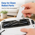 Robot aspirapolvere con strumento di pulizia universale, White Cleaning Brush, For Dyson Screwdriver, Black Phillips Screwdriver, Cleaning Brush, White Brush, Black Brush, Blue Brush