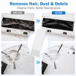 Robot aspirapolvere con strumento di pulizia universale, White Cleaning Brush, For Dyson Screwdriver, Black Phillips Screwdriver, Cleaning Brush, White Brush, Black Brush, Blue Brush