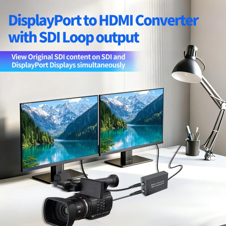 Convertitore audio/video loop da SDI a DisplayPort NK-L008