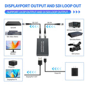 Convertitore audio/video loop da SDI a DisplayPort NK-L008
