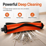 Accessori di ricambio per l'aspirapolvere robot Xiaomi Mijia 5C OV42CN, Main Brush, Side Brush, Dual Filter, Fine Mop Pad, Thick Stripe Mop Pad, Dust Bag, Activated Carbon Dust Bag