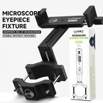 Supporto regolabile in alluminio per oculare microscopio LW-318