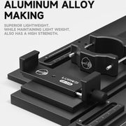 Supporto regolabile in alluminio per oculare microscopio LW-318