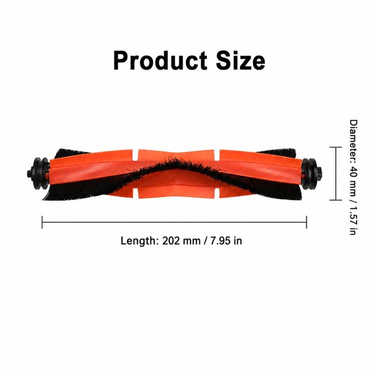Accessori di ricambio per l'aspirapolvere robot Xiaomi Mijia M30, Main Brush, Side Brush, Dual Filter, Thick Stripe Mop Pad, Dust Bag, Activated Carbon Dust Bag