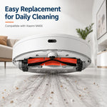 Accessori di ricambio per l'aspirapolvere robot Xiaomi Mijia M40 S, Main Brush, Side Brush, Dual Filter, Mop Pad, Blue Striped Mop Pad, White Striped Mop Pad, Mop Pad Holder, Dust Bag, Activated Carbon Dust Bag