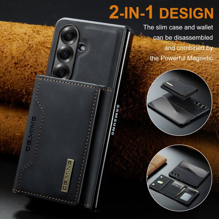 Portafoglio multiuso a 3 ante DG.MING serie M2 + custodia magnetica per telefono, For Galaxy Z Fold7 5G