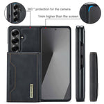 Portafoglio multiuso a 3 ante DG.MING serie M2 + custodia magnetica per telefono, For Galaxy Z Fold7 5G