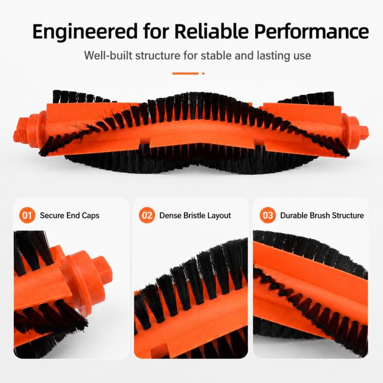 Accessori di ricambio per robot aspirapolvere Xiaomi Mijia Robot Vacuum Mop 2, Main Brush, Dual Side Brush, Dual Filter, Blue Striped Mop Pad, Striped Mop Pad, Light Gray Mop Pad, Dark Gray Mop Pad