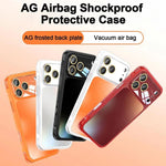 Custodia protettiva antiurto AG Airbag per telefono, For iPhone 17 Pro Max, For iPhone 17 Pro, For iPhone 17, For iPhone 16 Pro Max