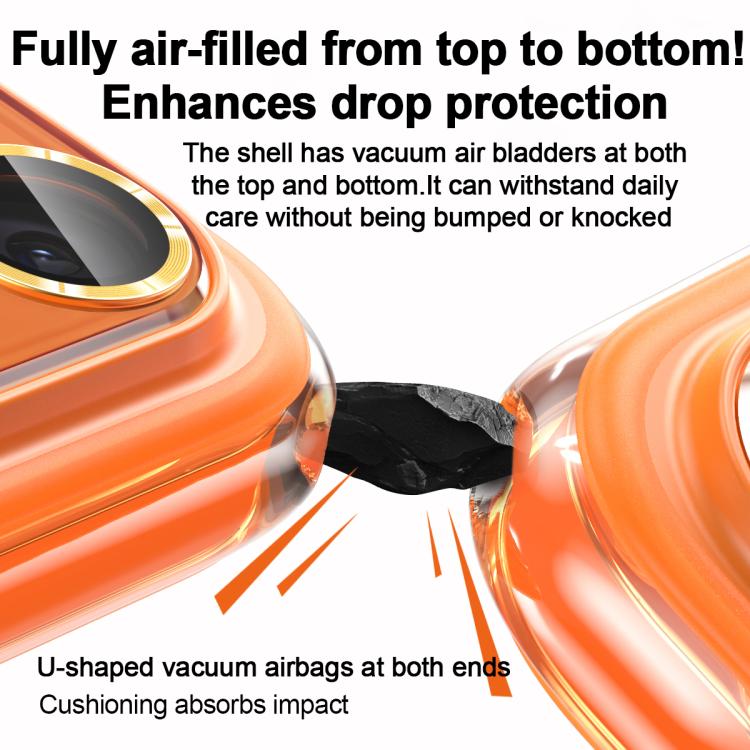 Custodia protettiva antiurto AG Airbag per telefono, For iPhone 16 Pro, For iPhone 16
