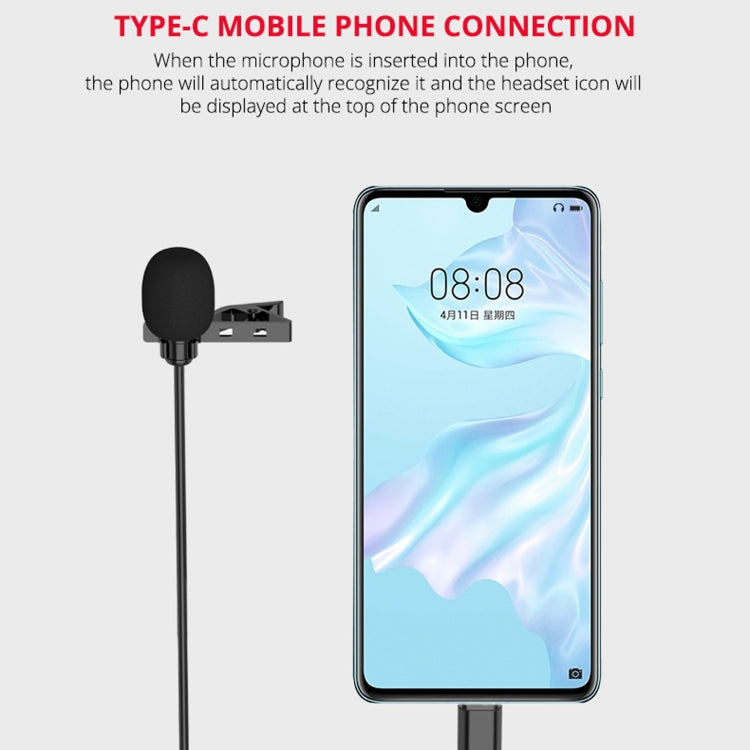Microfono lavalier Type-C per smartphone Samsung