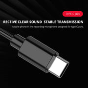 Microfono lavalier Type-C per smartphone Samsung