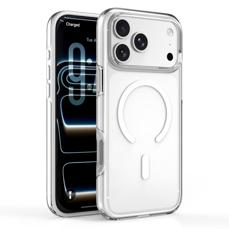 Custodia magnetica a doppio strato anti-compressione per telefono, For iPhone 17 Pro Max, For iPhone 17 Pro, For iPhone 17, For iPhone 16 Pro Max, For iPhone 16 Pro
