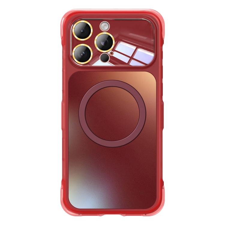 Custodia magnetica antiurto AG Airbag per telefono, For iPhone 16 Pro, For iPhone 16