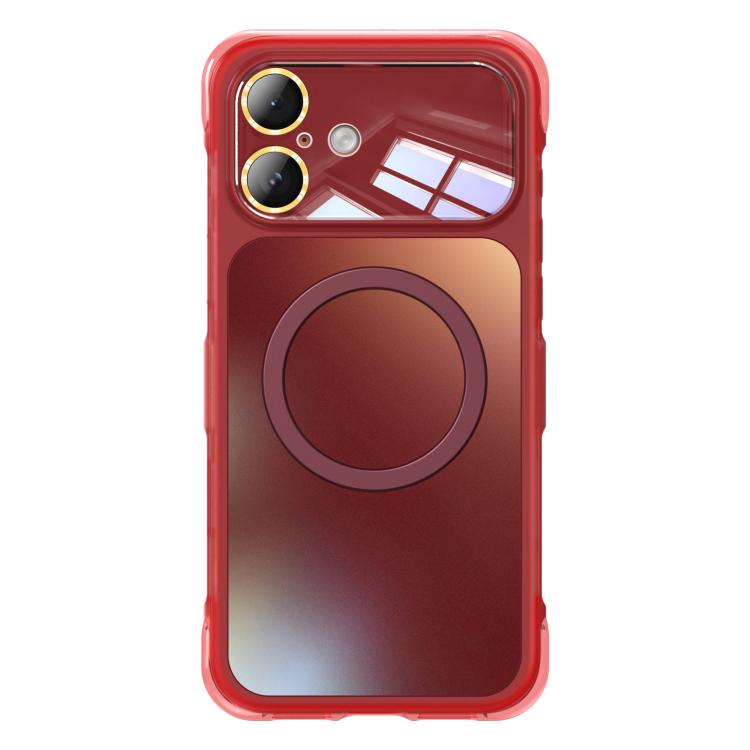 Custodia magnetica antiurto AG Airbag per telefono, For iPhone 16 Pro, For iPhone 16