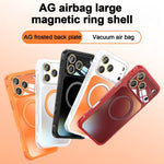 Custodia magnetica antiurto AG Airbag per telefono, For iPhone 17 Pro Max, For iPhone 17 Pro, For iPhone 17, For iPhone 16 Pro Max