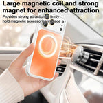 Custodia magnetica antiurto AG Airbag per telefono, For iPhone 16 Pro, For iPhone 16