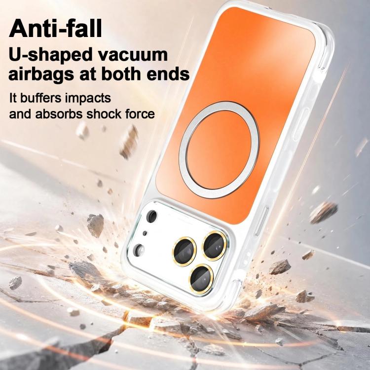 Custodia magnetica antiurto AG Airbag per telefono, For iPhone 17 Pro Max, For iPhone 17 Pro, For iPhone 17, For iPhone 16 Pro Max