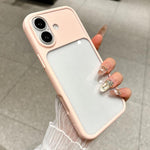 Passa alla custodia per telefono in acrilico trasparente Soft Gauze 17 Pro, For iPhone 16 Plus, For iPhone 16, For iPhone 15 Pro Max