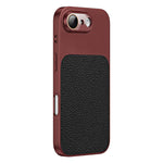 Custodia per telefono in TPU con texture litchi e pellicola protettiva per obiettivo., For iPhone 17e / 16e, For iPhone 17 Pro Max